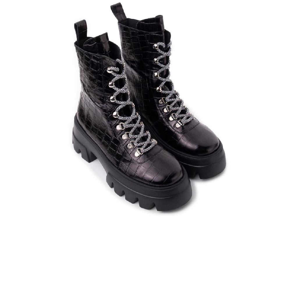 L'intervalle Chico Noir Croco Noir