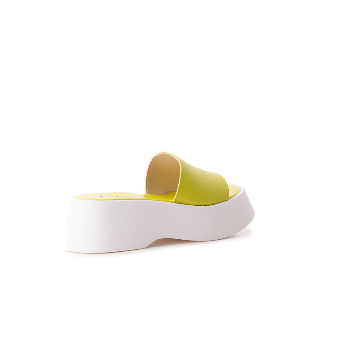 L'intervalle Chino Jaune Cuir Jaune