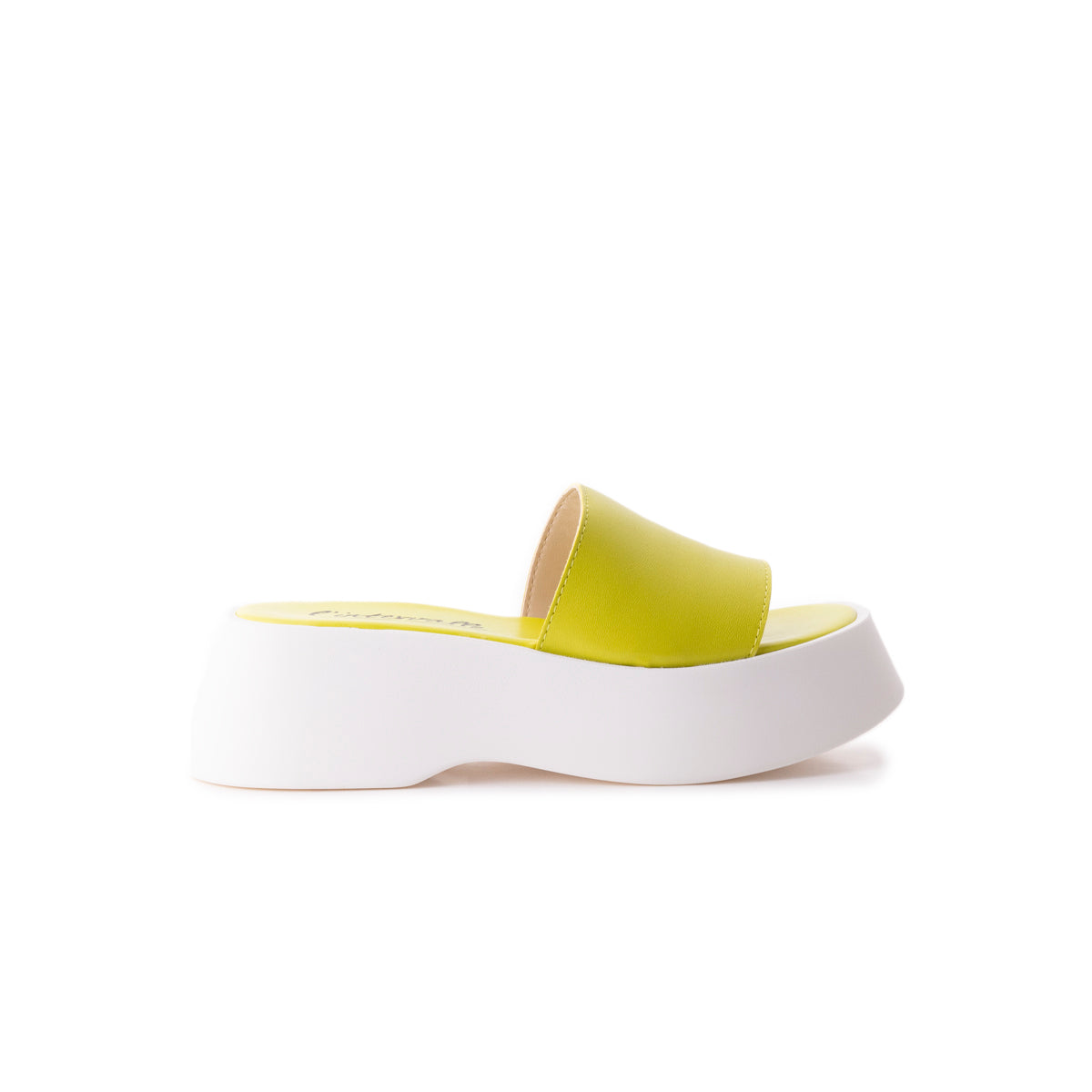 L'intervalle Chino Jaune Cuir Jaune