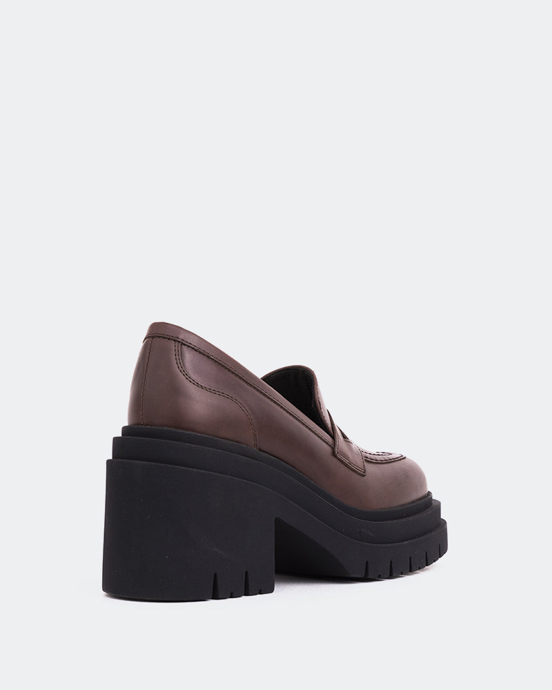 L'intervalle Chip Brun Cuir Brun