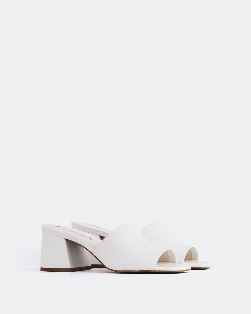 L'intervalle Clarabelle Blanc Cuir Blanc