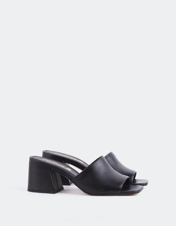L'intervalle Clarabelle Noir Cuir Noir
