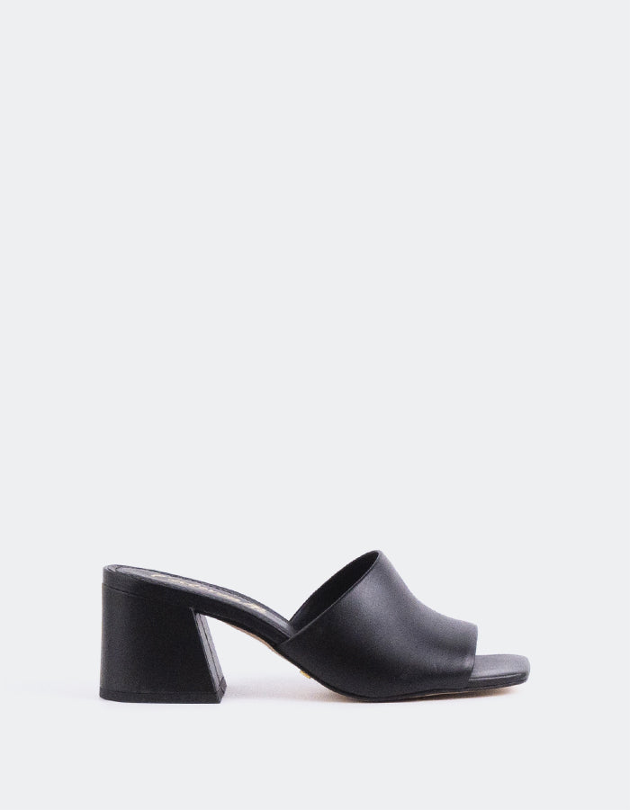 l'intervalle Clarabelle Noir Cuir Noir