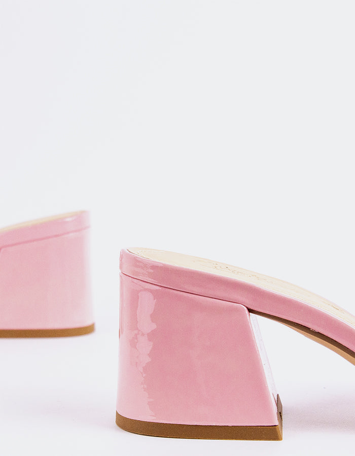 L'intervalle Clarabelle Rose Verni Rose