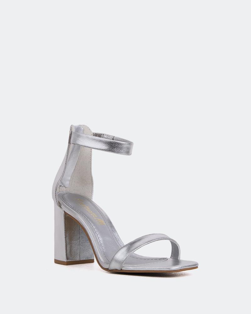 L'intervalle Clarita Argent Métal Argent