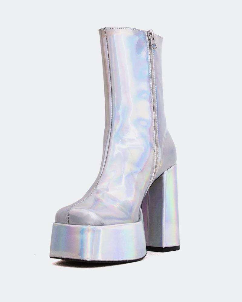 L'intervalle Cloud Argent Miroir Argent