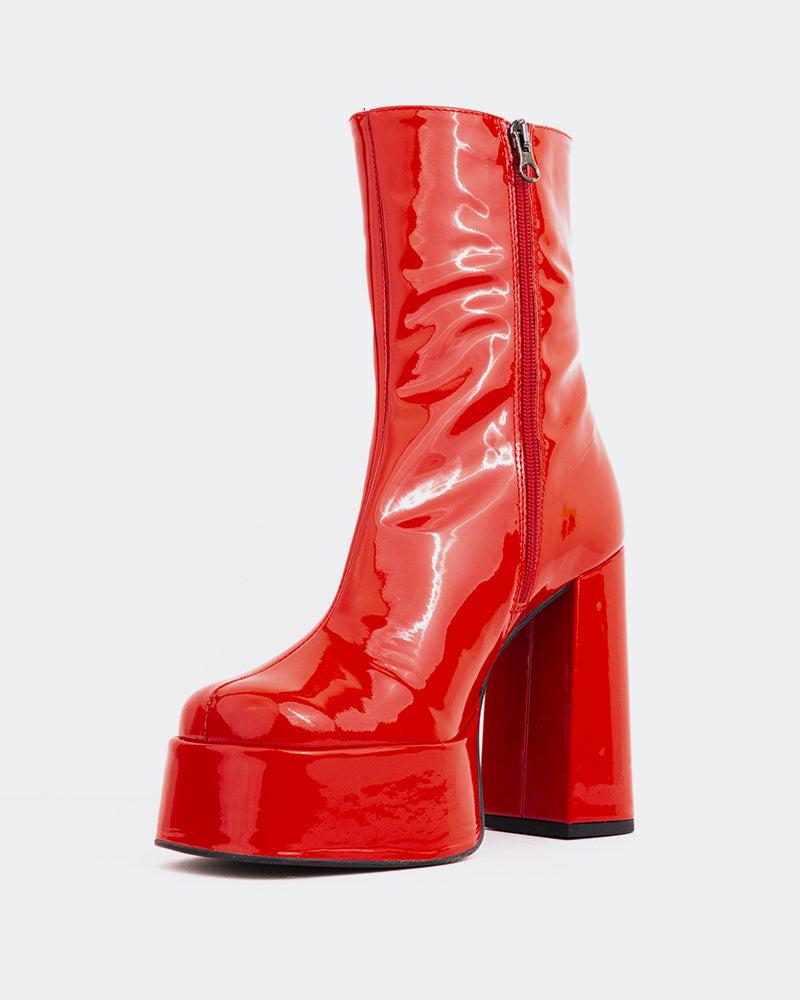 L'intervalle Cloud Rouge Verni Rouge