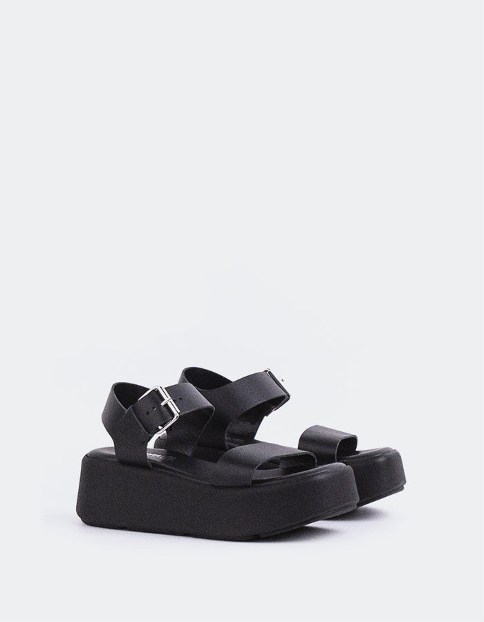 L'intervalle Cocotte Noir Cuir Noir