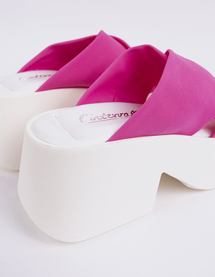 L'intervalle Colibri Fucshia Lycra Rose