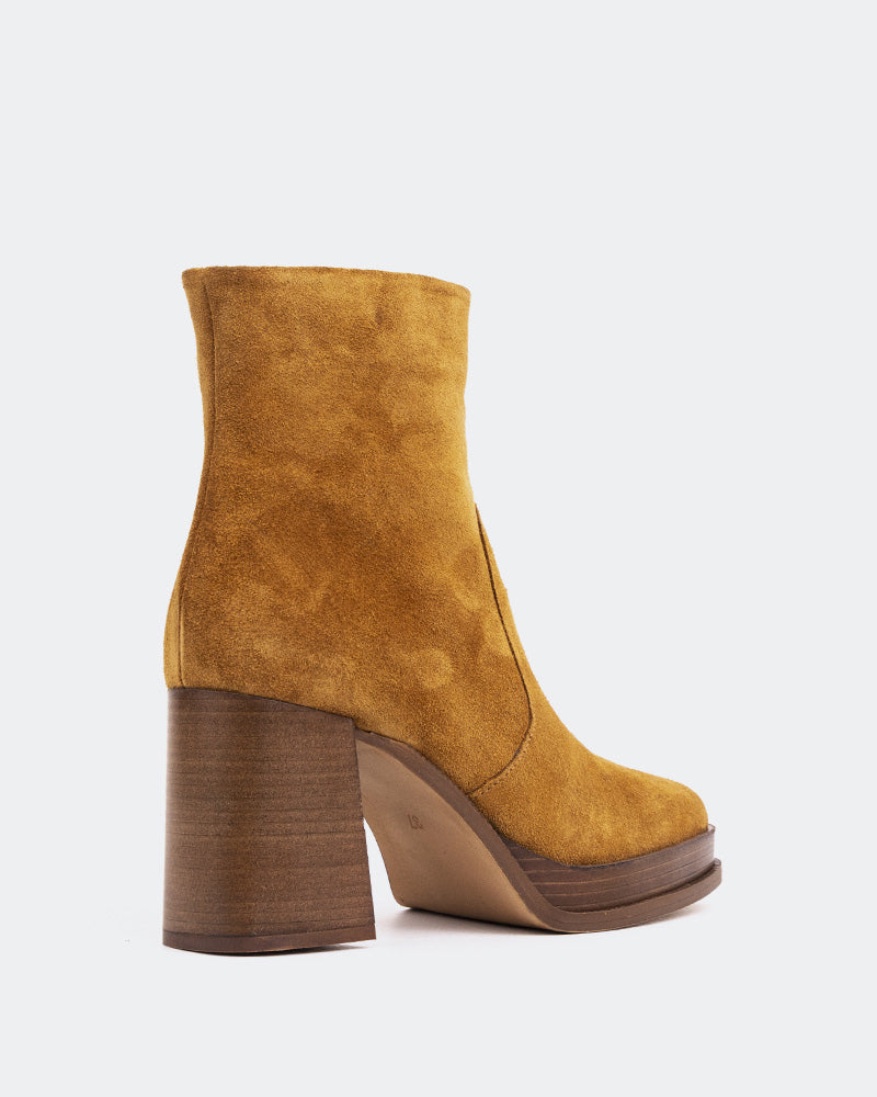 L'intervalle Condotti Cognac Suède Brun