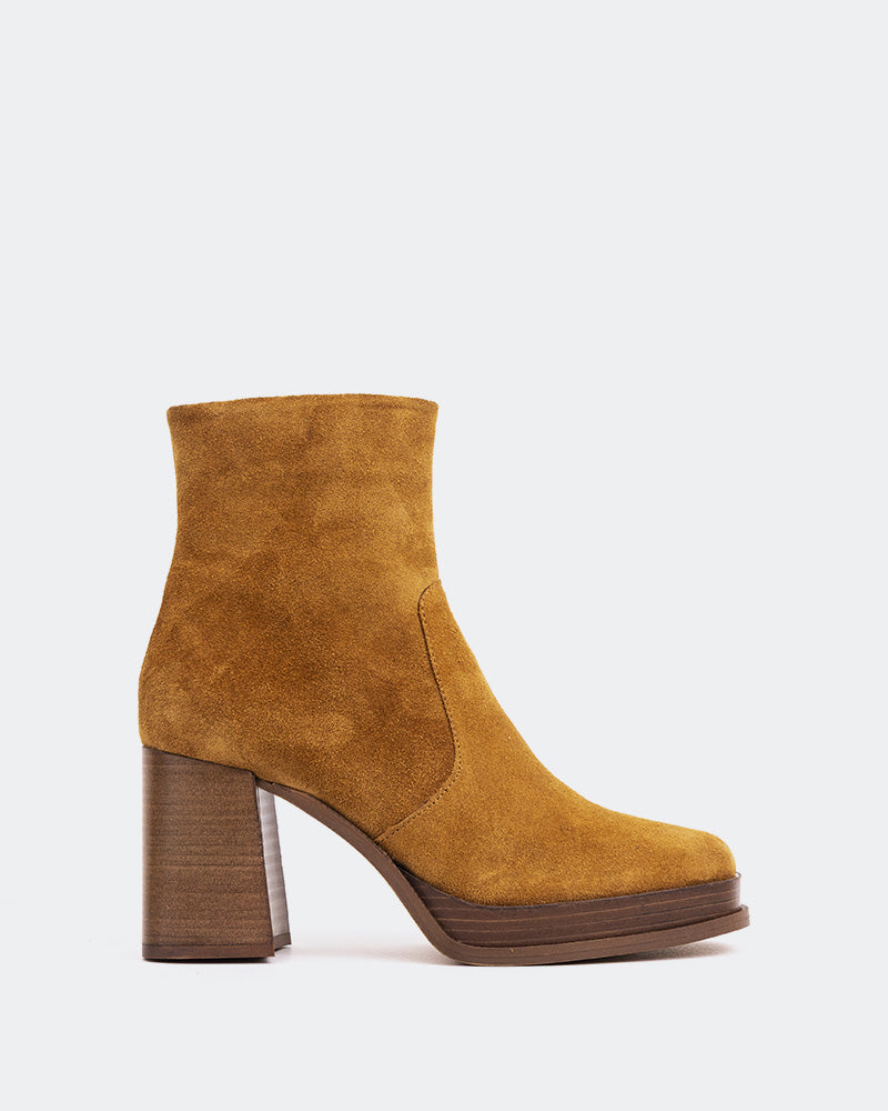 l'intervalle Condotti Cognac Suède Brun