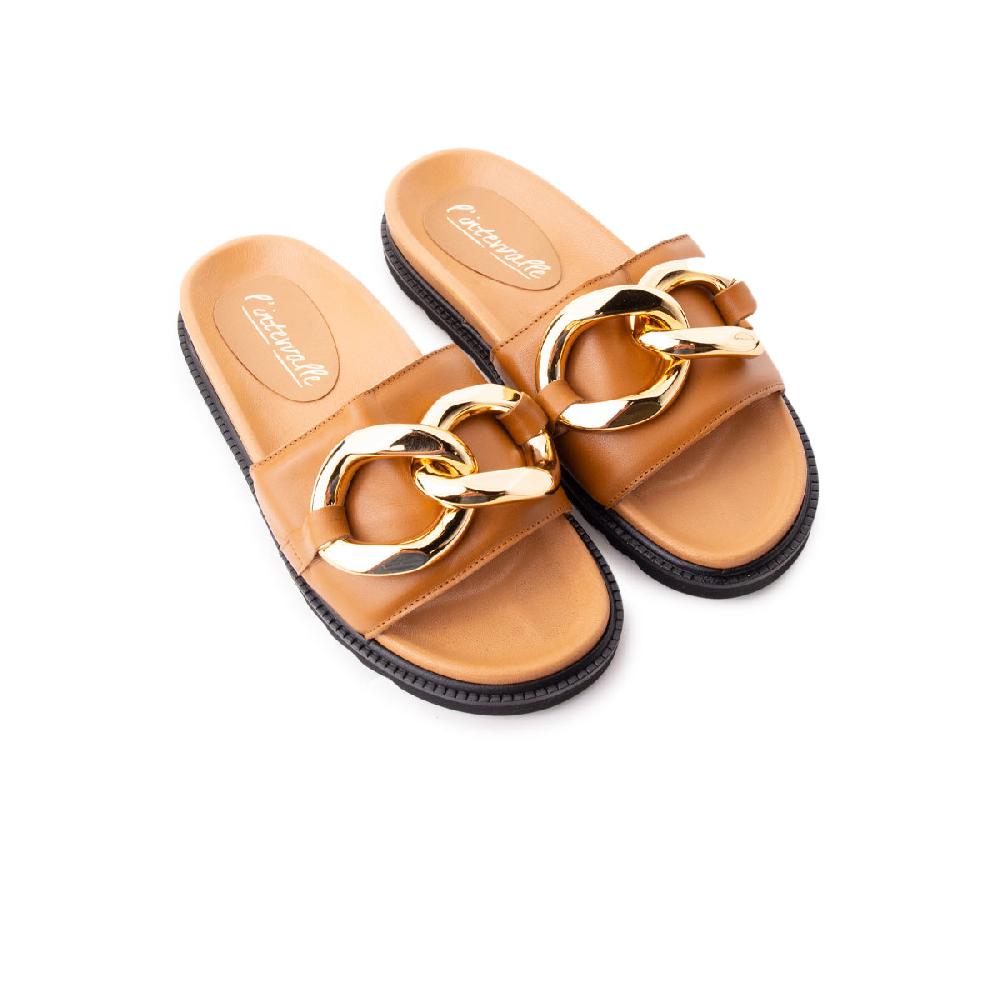 L'intervalle Conquista Ocre Cuir Ocre