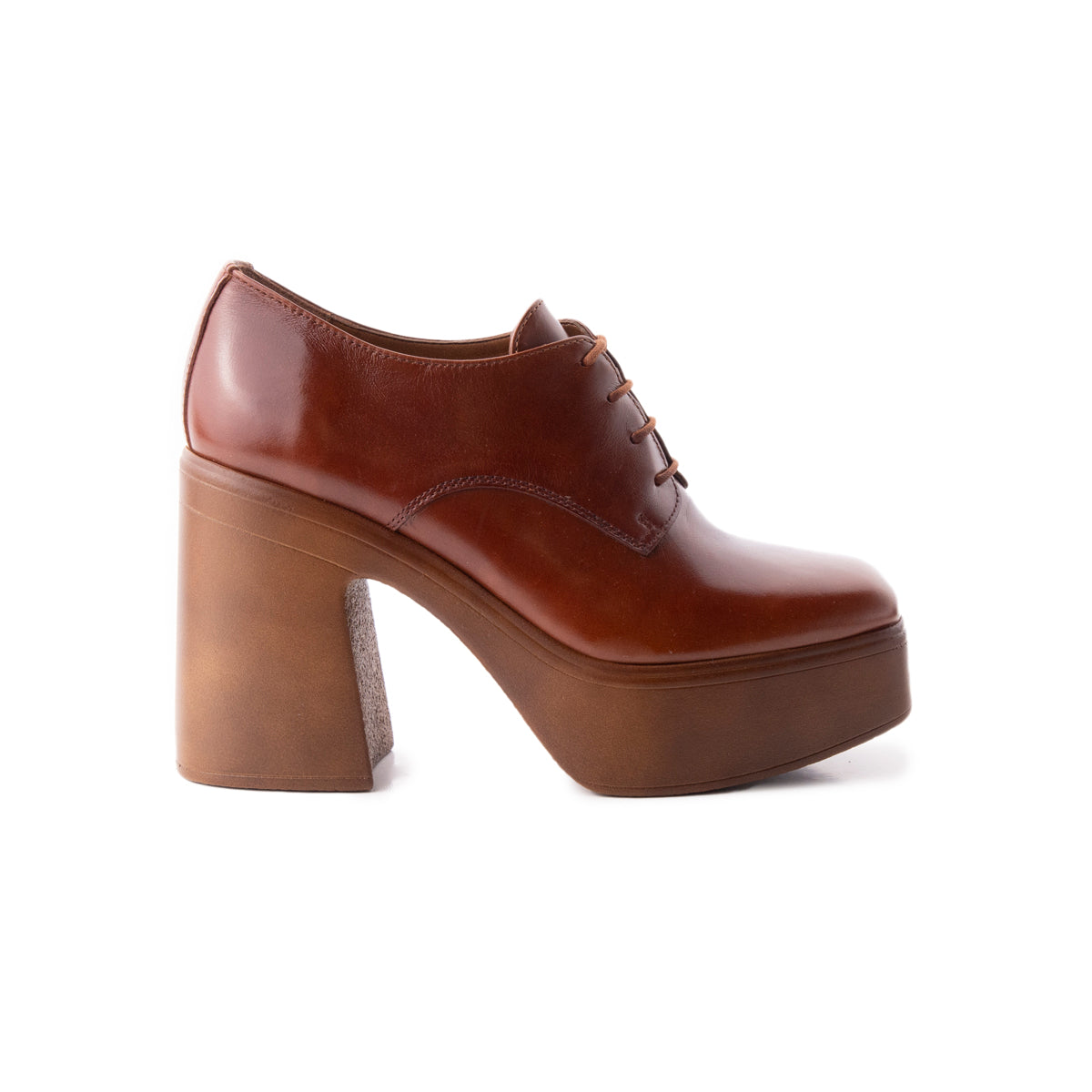 l'intervalle Corleone cuir cognac Brun