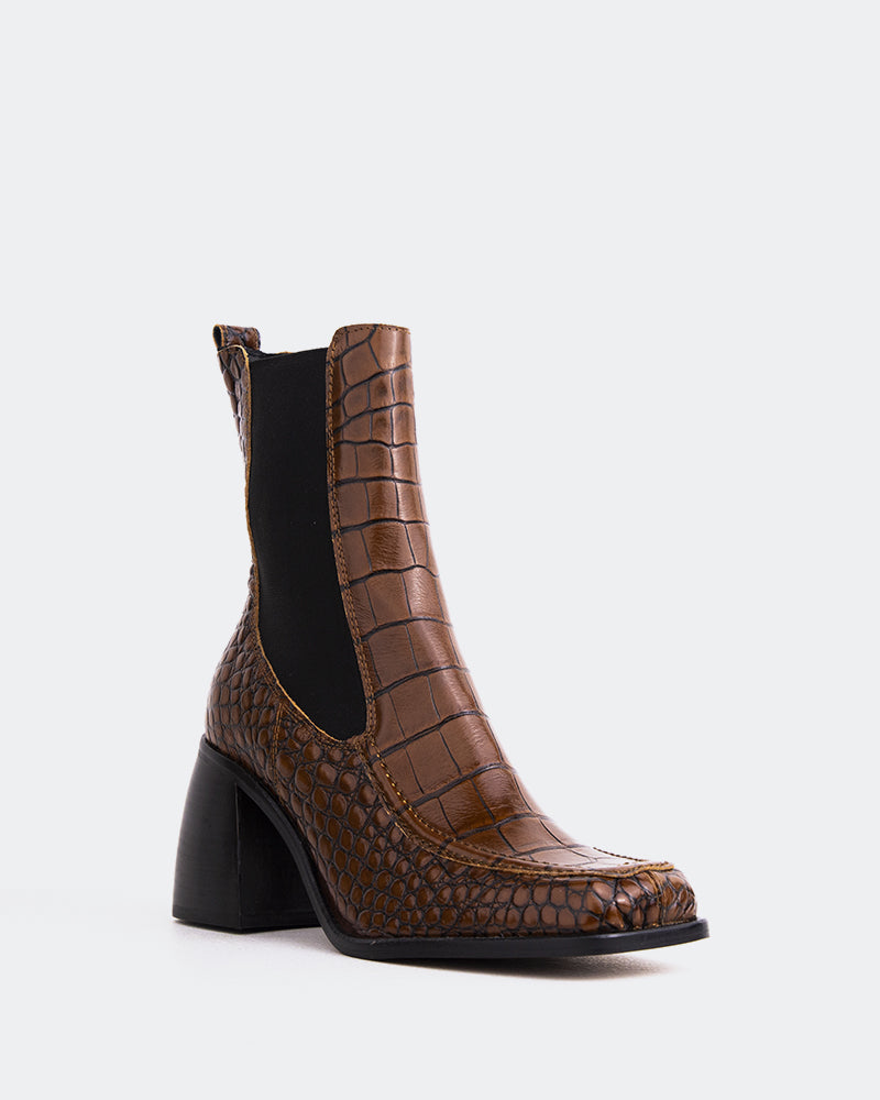 L'intervalle Couillard Ocre Cuir Croco Ocre