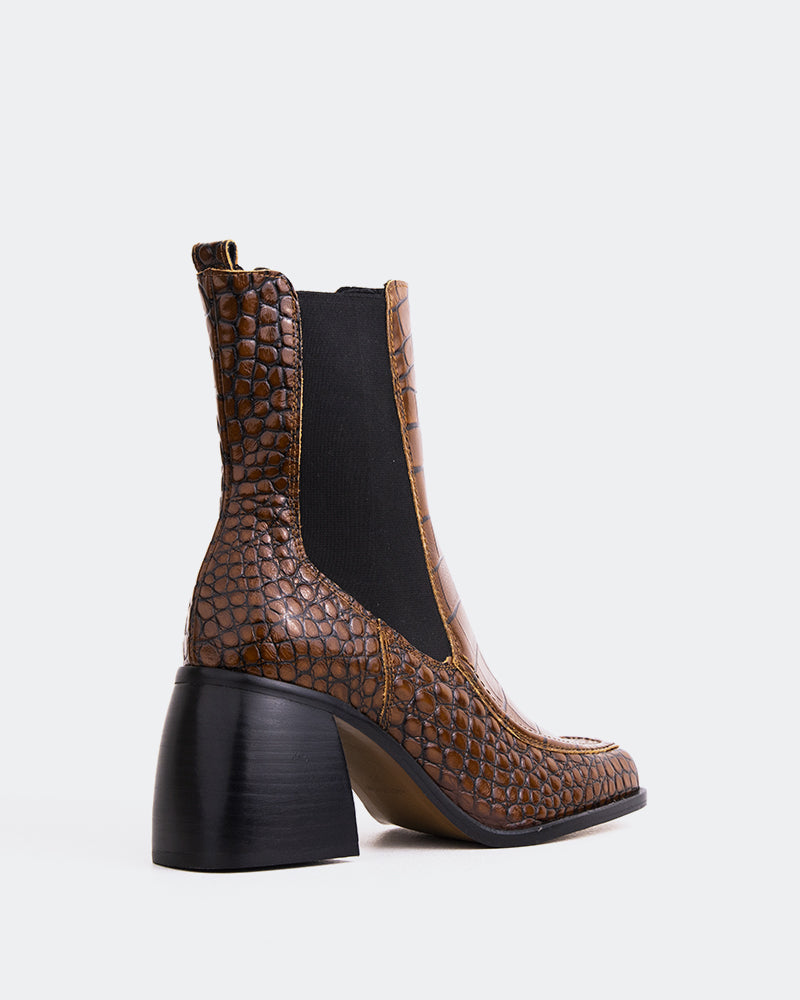 L'intervalle Couillard Ocre Cuir Croco Ocre