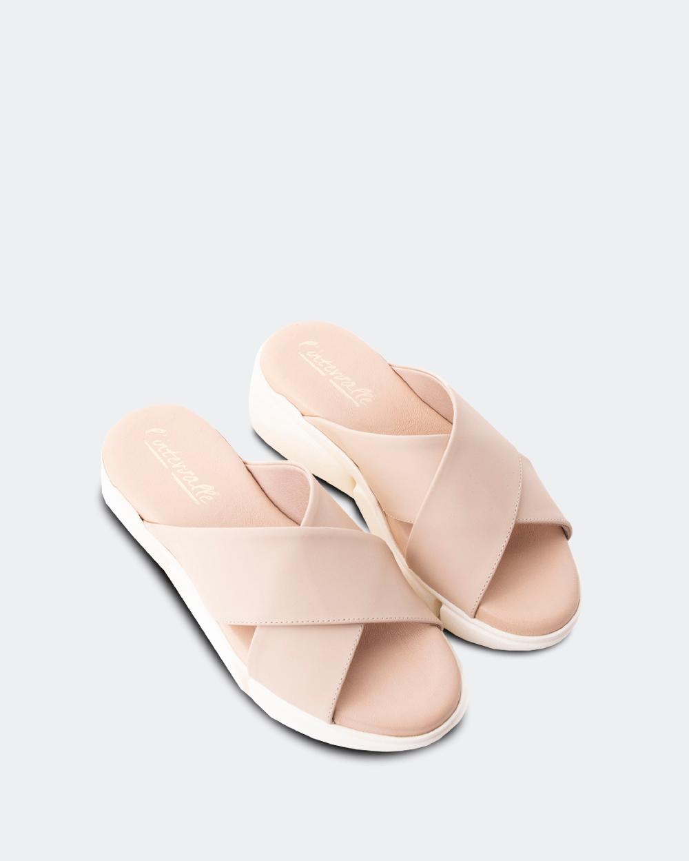 L'intervalle Crato Rose Cuir Rose