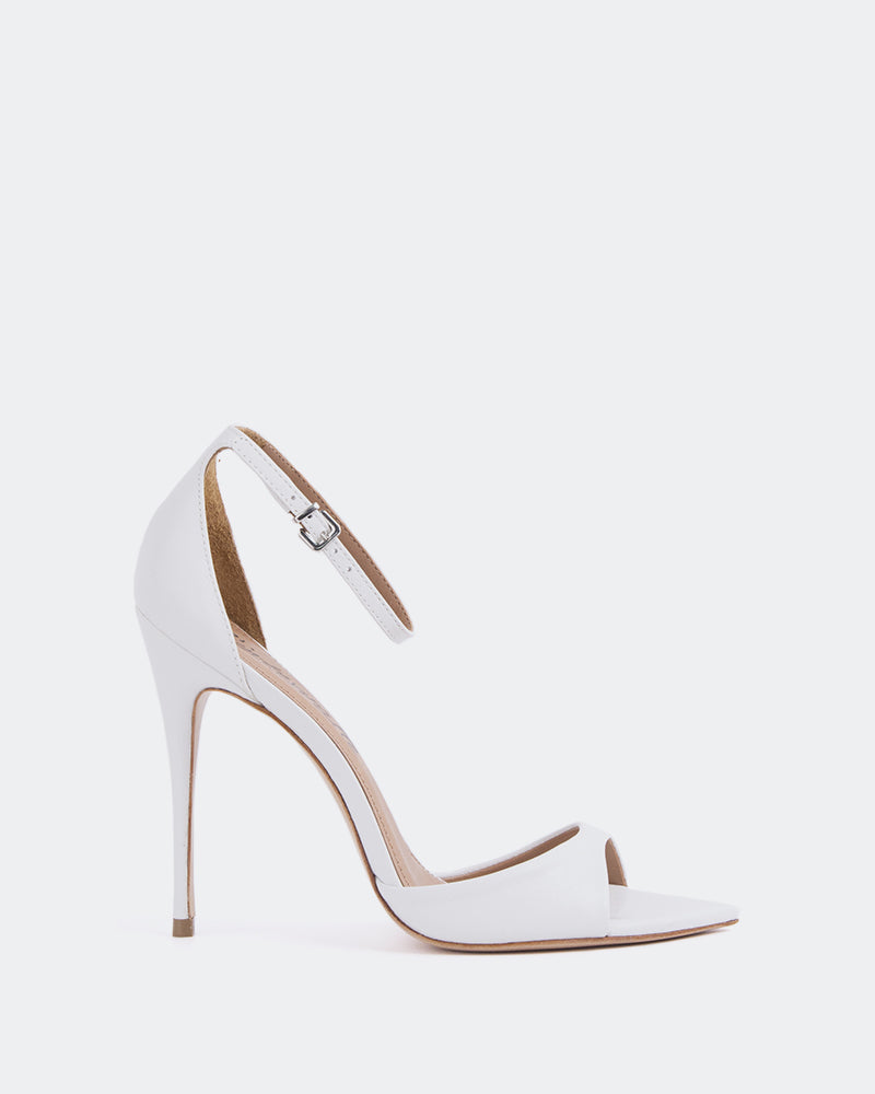 l'intervalle Cristiana Blanc Cuir Blanc