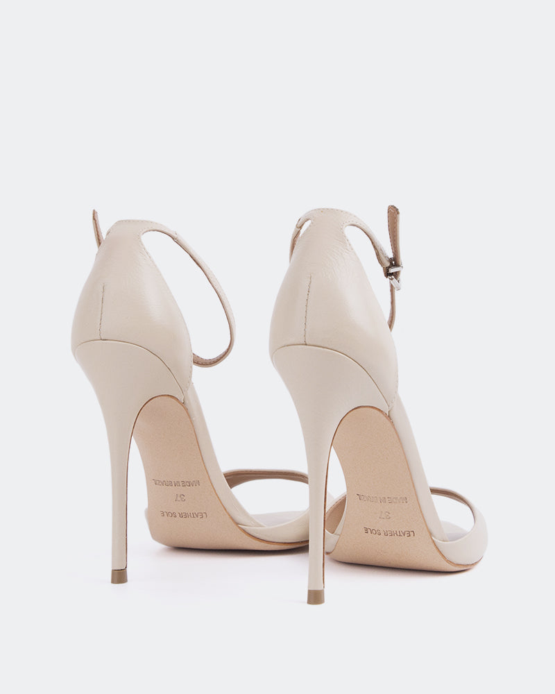 L'intervalle Cristiana Cuir Beige Nu