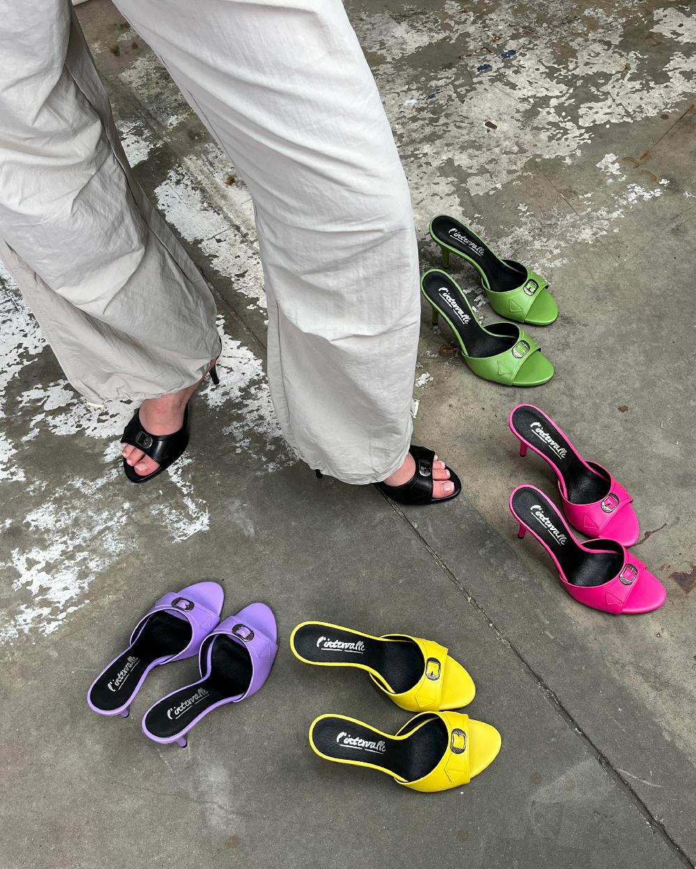 L'intervalle Cuir Absolute Rose Rose