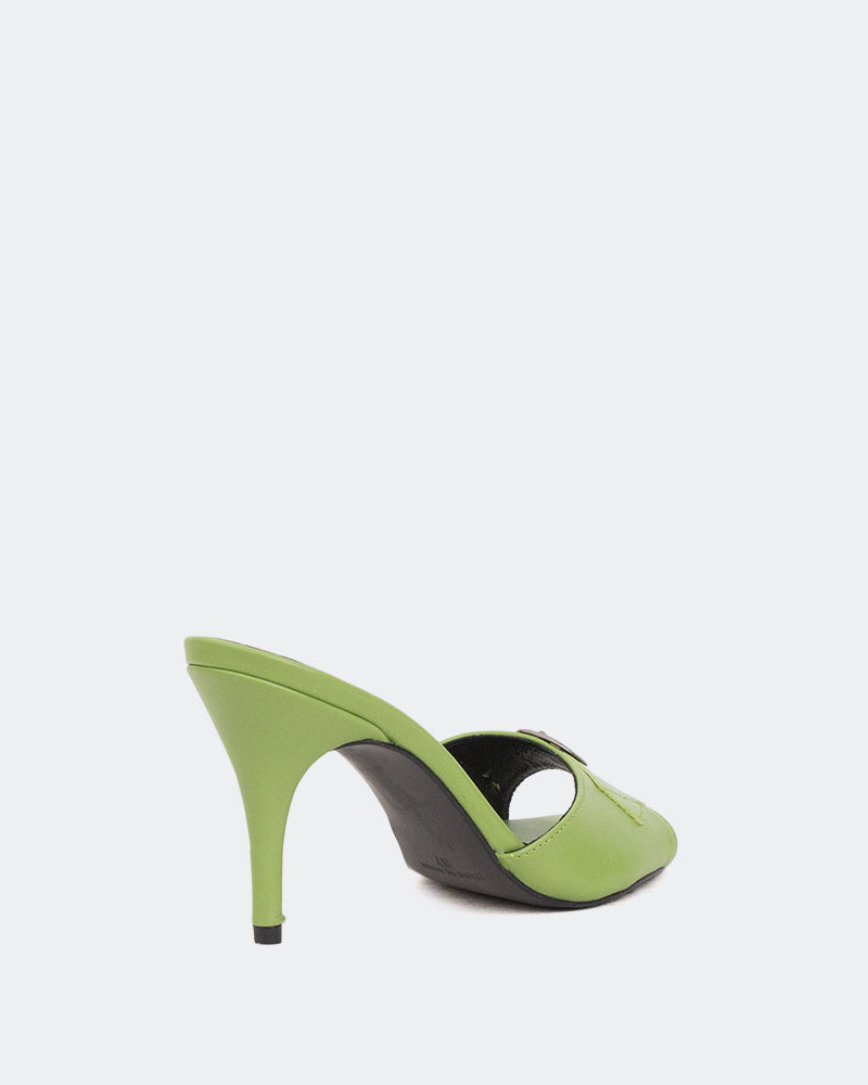 L'intervalle Cuir Absolute Vert Vert