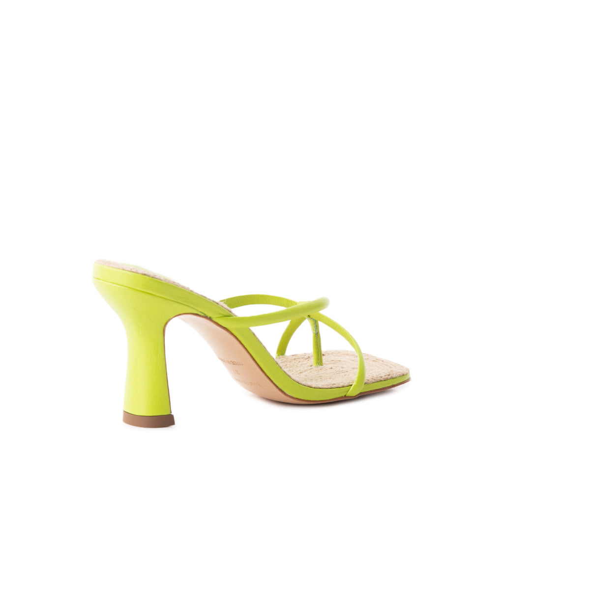 L'intervalle Cuir Baikal Lime Jaune