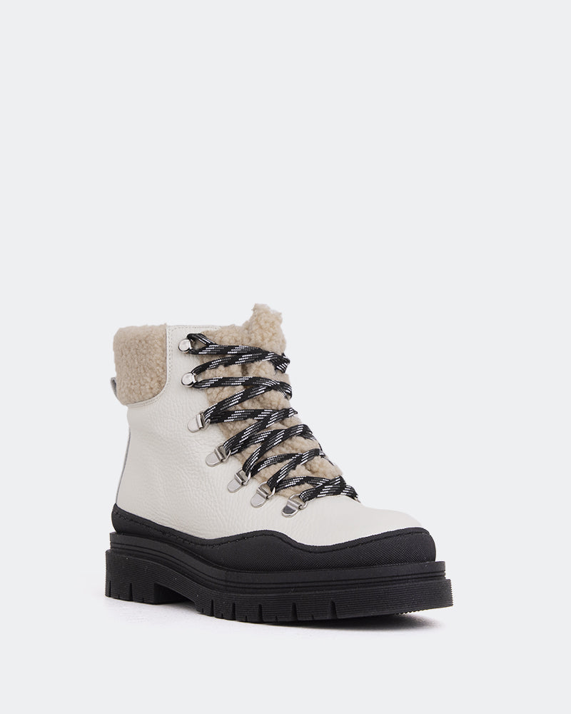 L'intervalle Cuir Beige Blues Amande