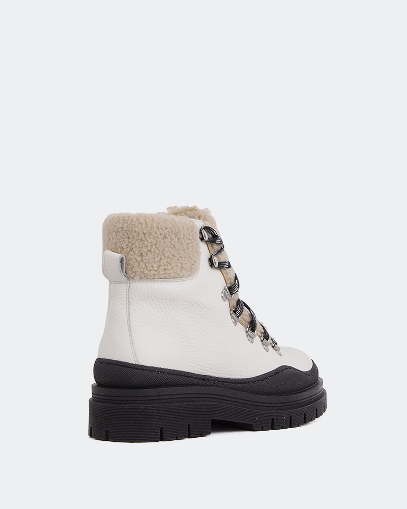 L'intervalle Cuir Beige Blues Amande