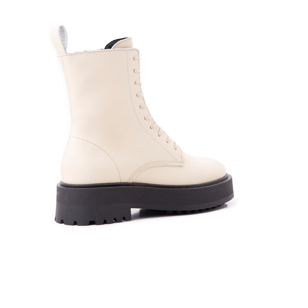 L'intervalle Cuir Beige De Matane Amande