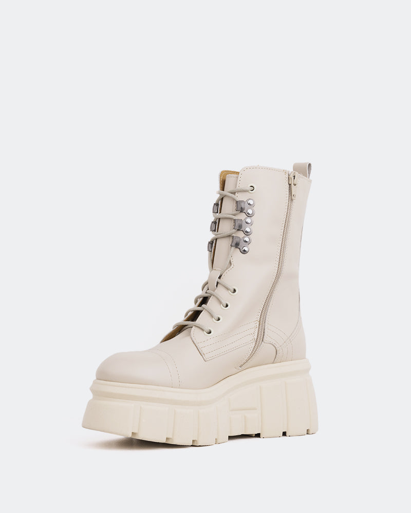 L'intervalle Cuir Beige Nanaimo Amande