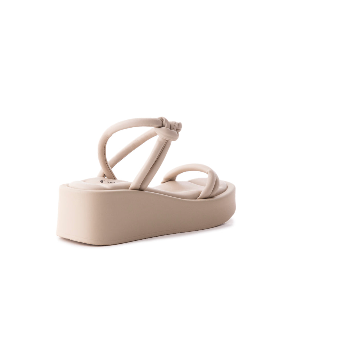 L'intervalle Cuir Beige Yumiko Amande