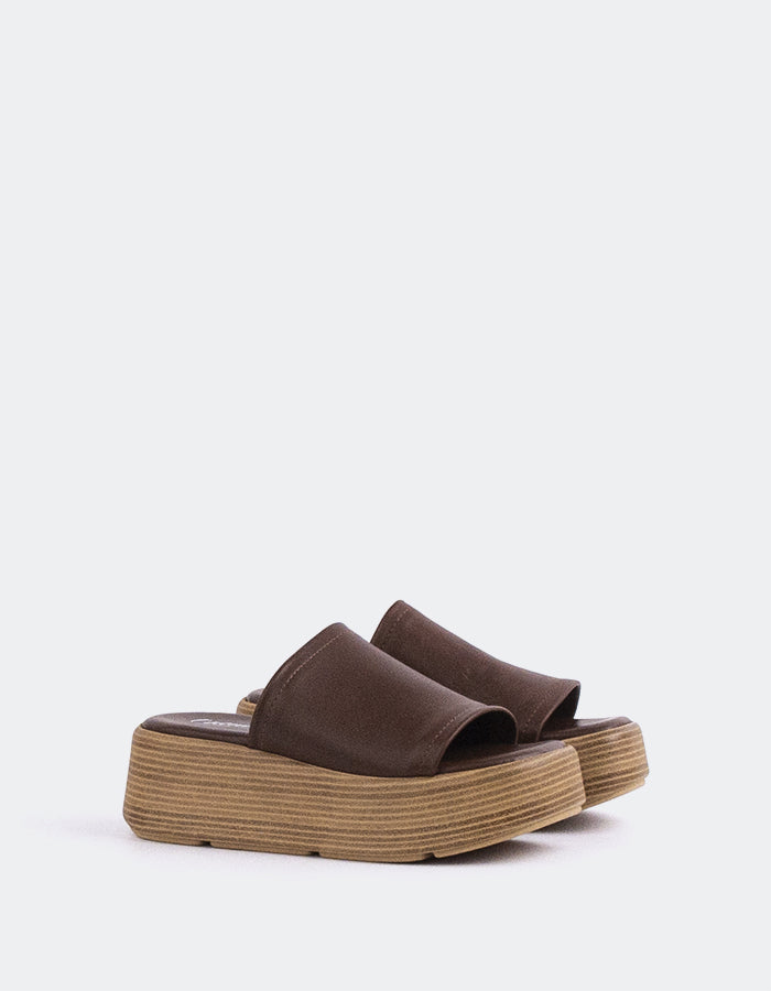 L'intervalle Cuir Beluga Dk.Brun Brun