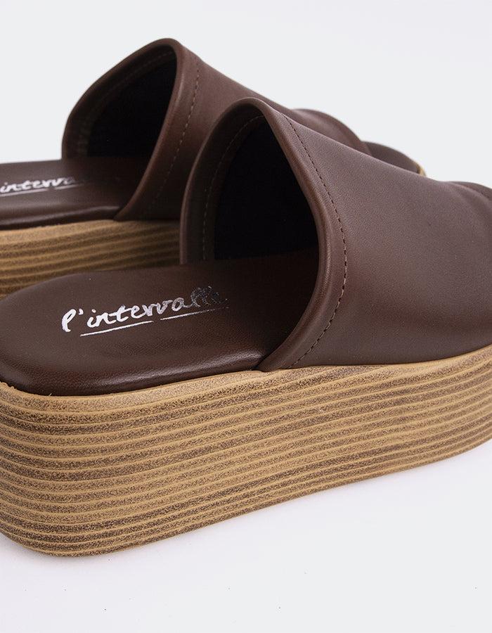 L'intervalle Cuir Beluga Dk.Brun Brun