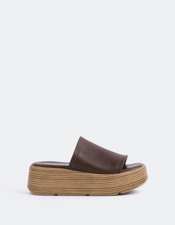 l'intervalle Cuir Beluga Dk.Brun Brun