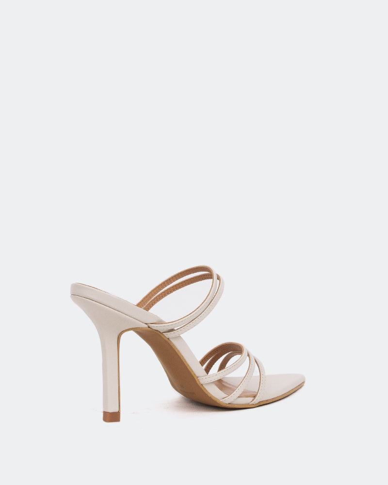 L'intervalle Cuir Blanc Katen Blanc