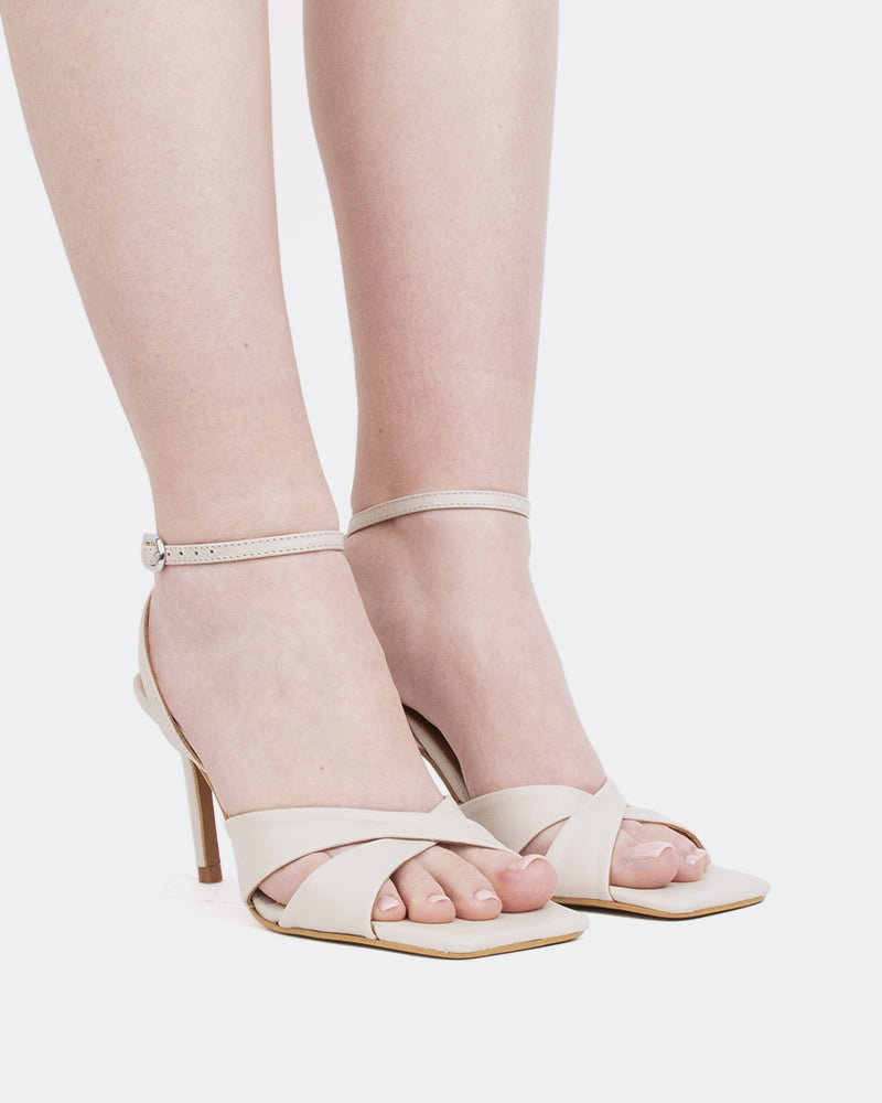 L'intervalle Cuir Blanc Vogart Blanc