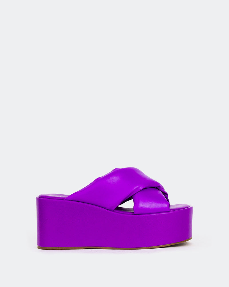 l'intervalle Cuir Casa Mauve Mauve