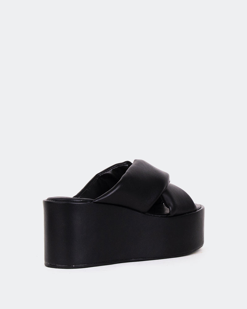 L'intervalle Cuir Casa Noir Noir