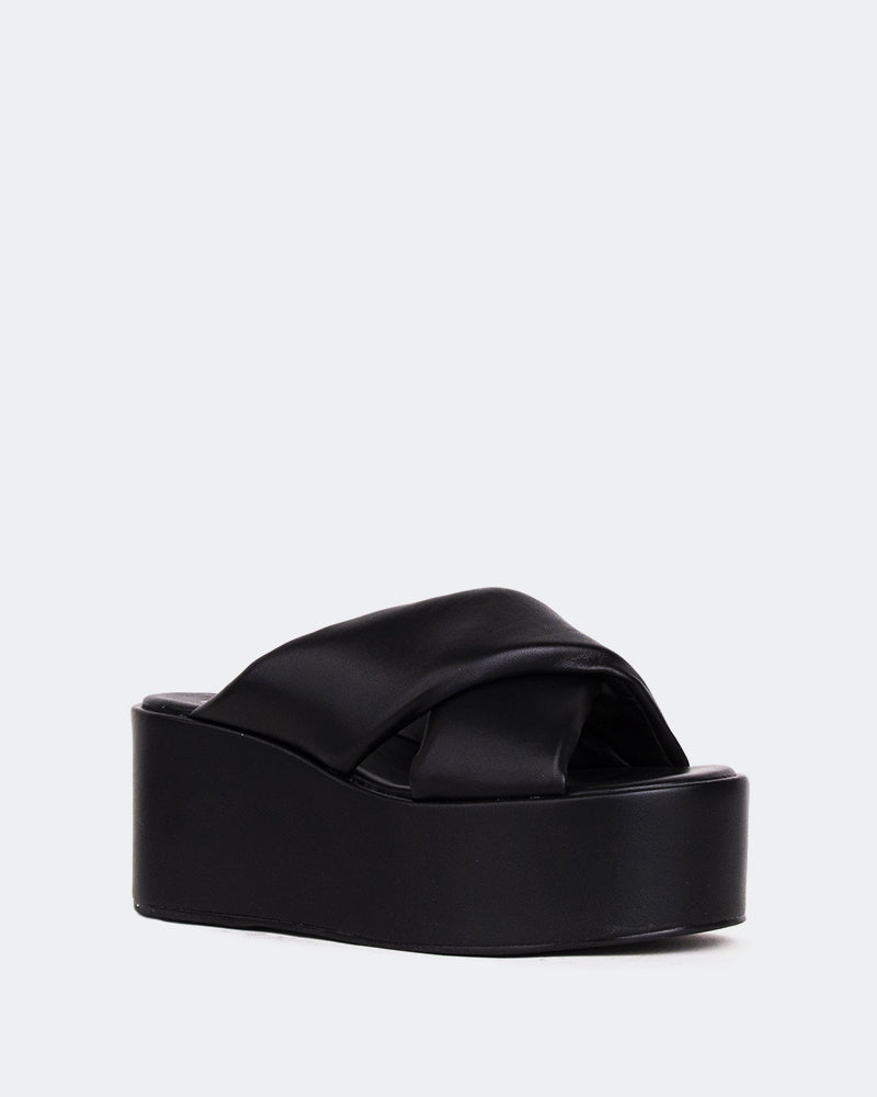 L'intervalle Cuir Casa Noir Noir