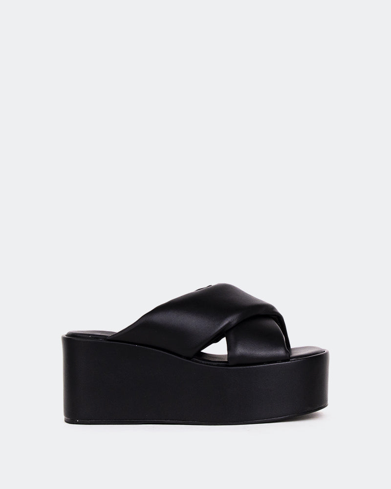 L'intervalle Cuir Casa Noir Noir