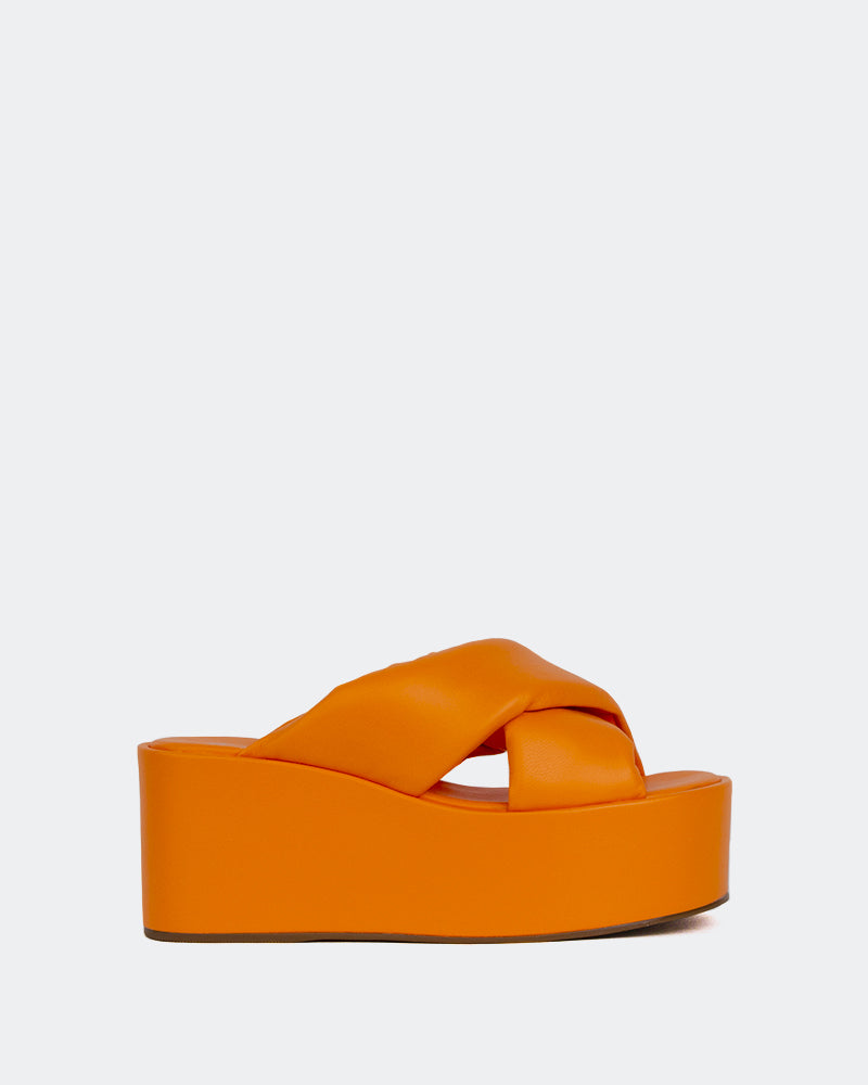 l'intervalle Cuir Casa Orange Orange