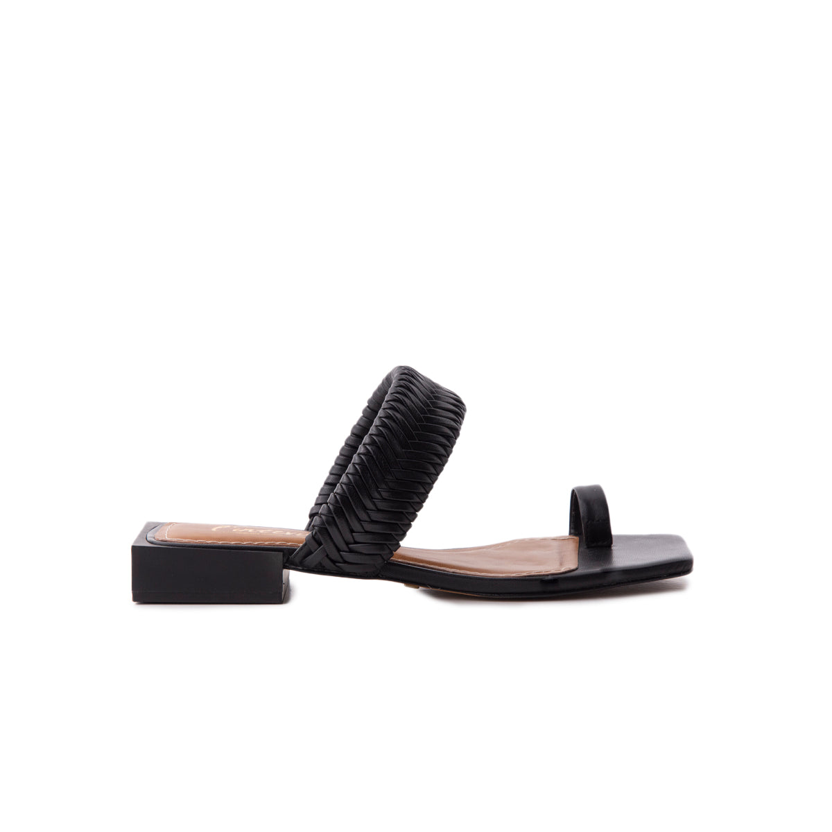 l'intervalle Cuir Colombia Noir Noir