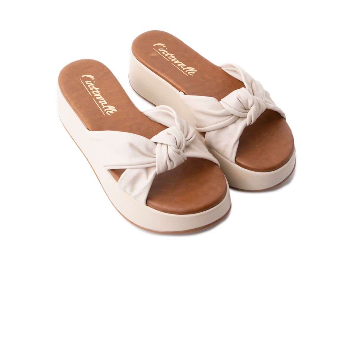 L'intervalle Cuir Crème De Nicaragua Chameau