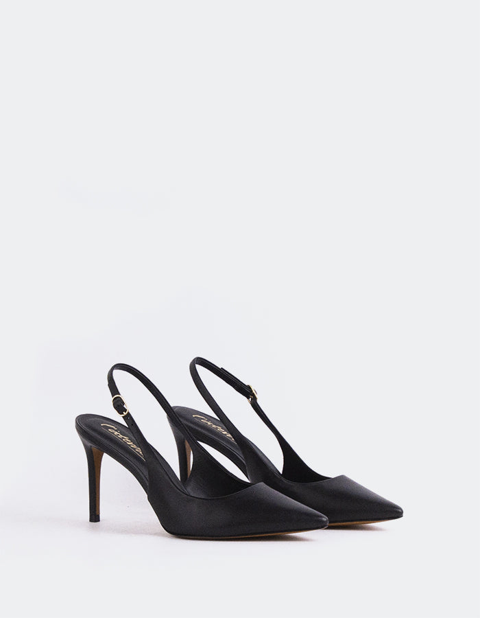 L'intervalle Cuir De Borage Noir Noir