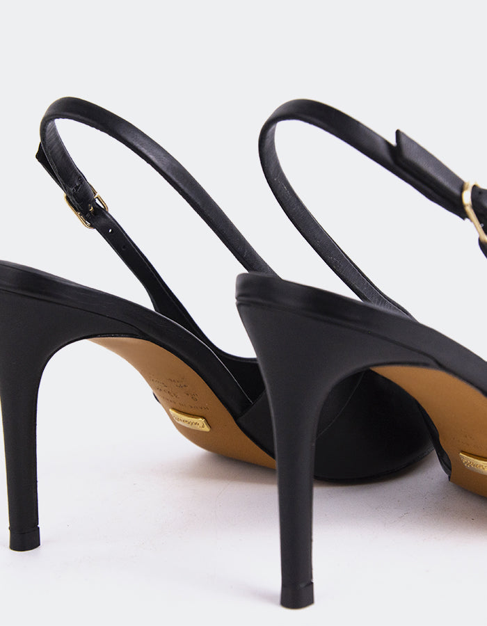 L'intervalle Cuir De Borage Noir Noir