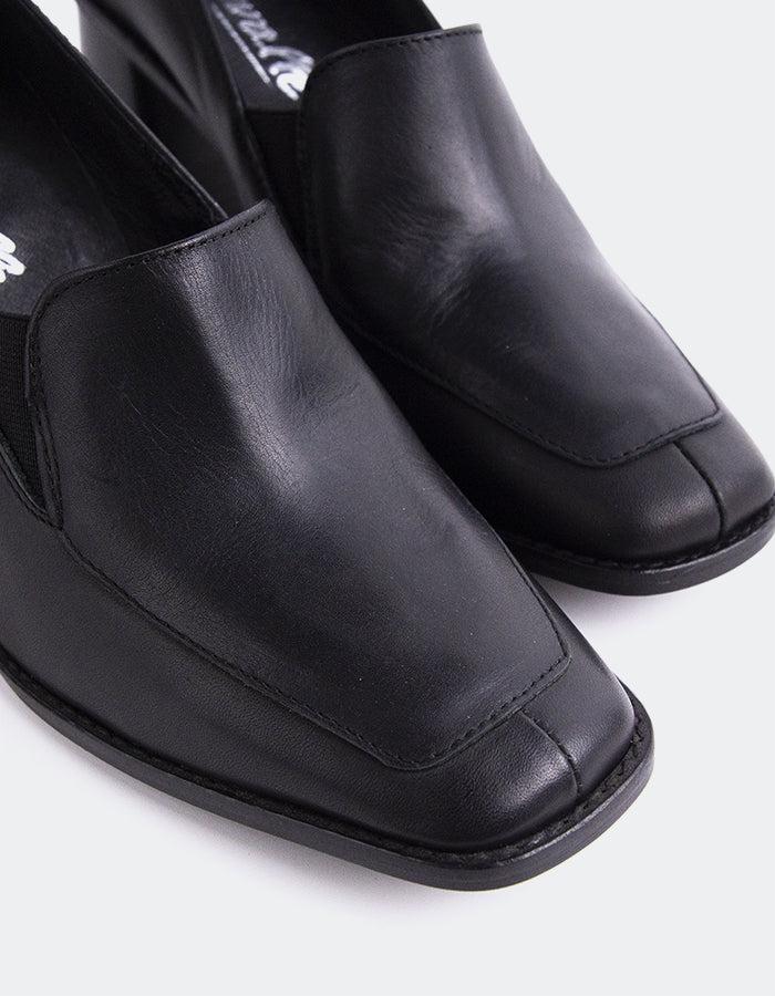 L'intervalle Cuir Gabiano Noir Noir