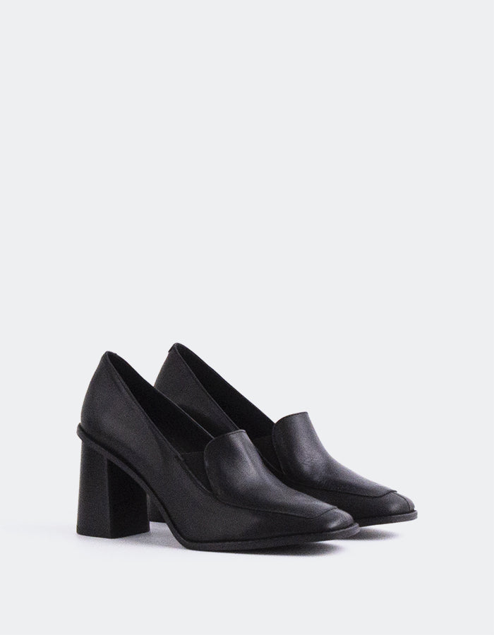 L'intervalle Cuir Gabiano Noir Noir