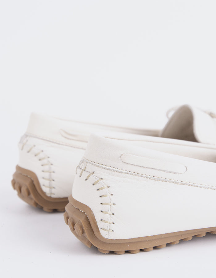 L'intervalle Cuir Glacé Nhuna Blanc