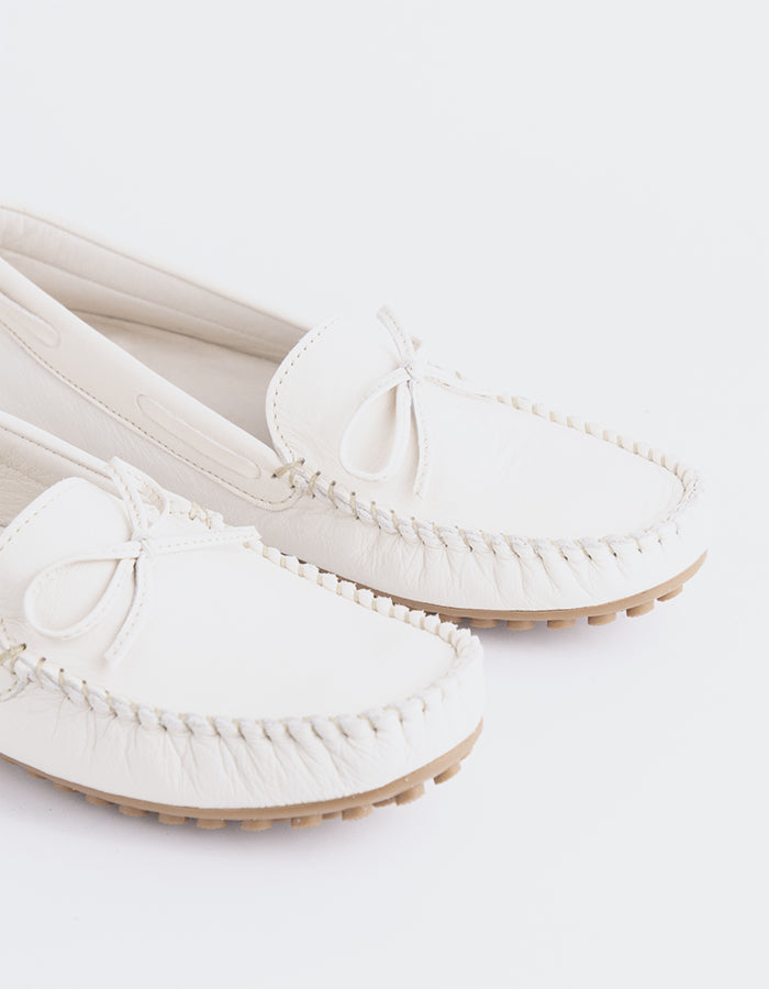 L'intervalle Cuir Glacé Nhuna Blanc