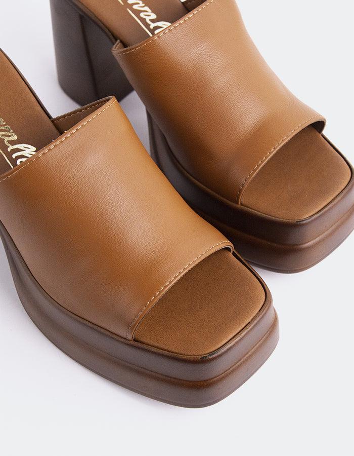 L'intervalle Cuir Kalamata Ocre Ocre