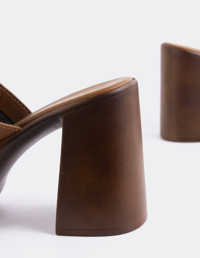 L'intervalle Cuir Kalamata Ocre Ocre